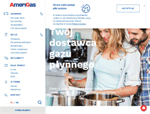 Tablet Screenshot of amerigas.pl